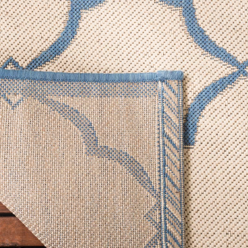 SAFAVIEH Beach House Caetana Indoor /Outdoor Waterproof Patio Backyard Rug
