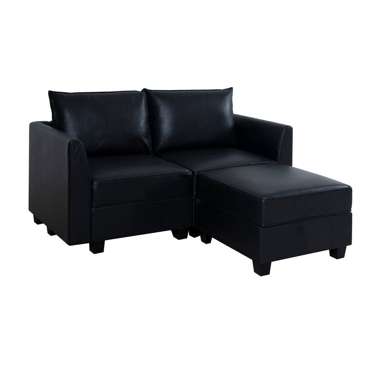 Modern L-Shaped DIY Convertible Modular Sectional Sofa Collection