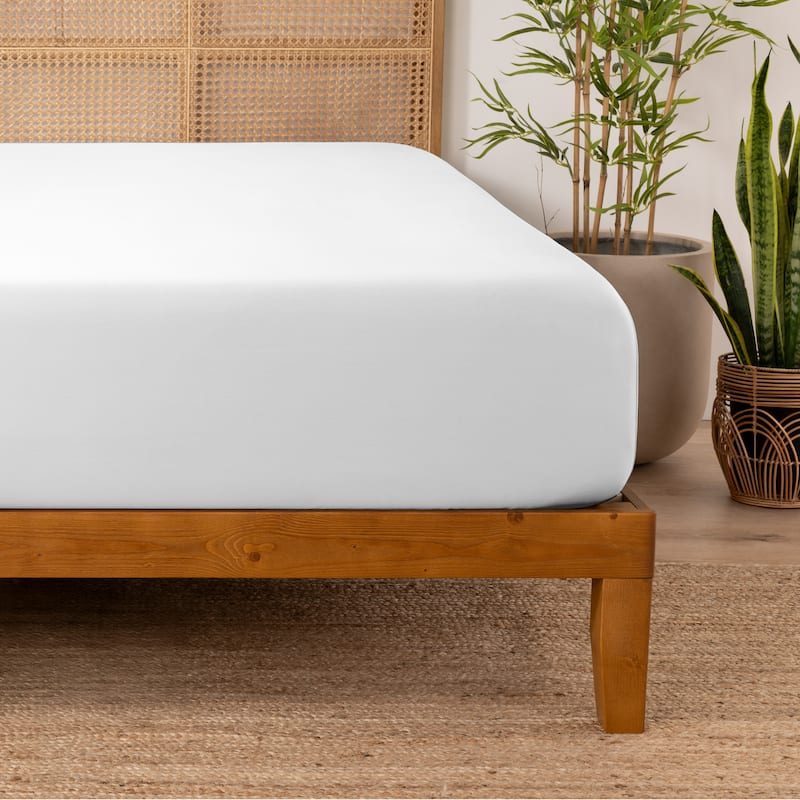 Bare Home Rayon from Bamboo Fitted Sheet
