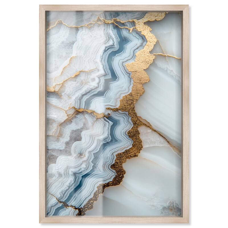 Denim Dreams II Shadowbox by Art Remedy - Natural - 20" x 30"