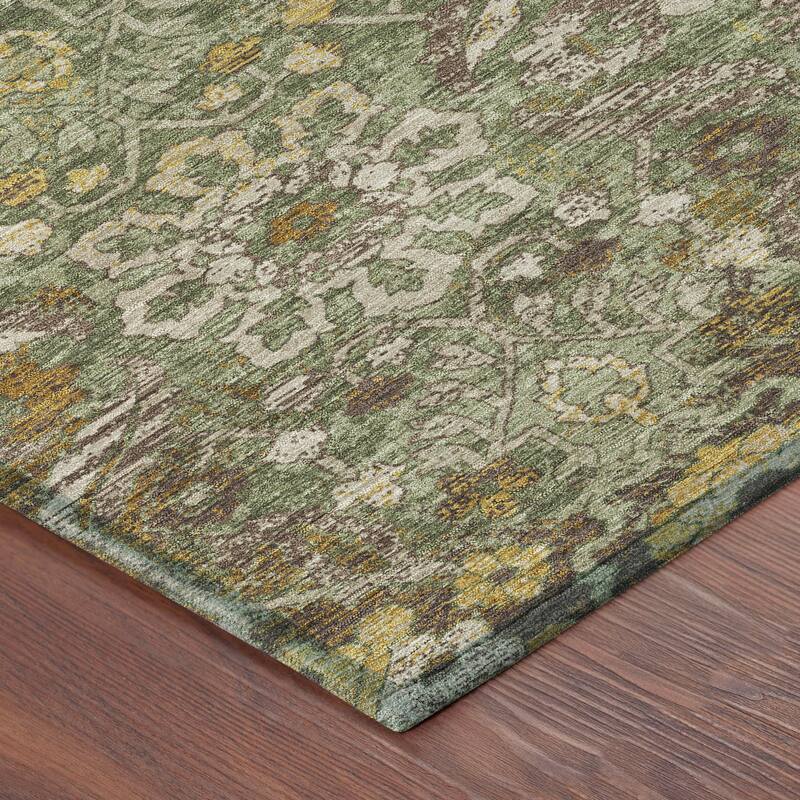 Machine Washable Indoor/ Outdoor Global Firestone Chantille Rug