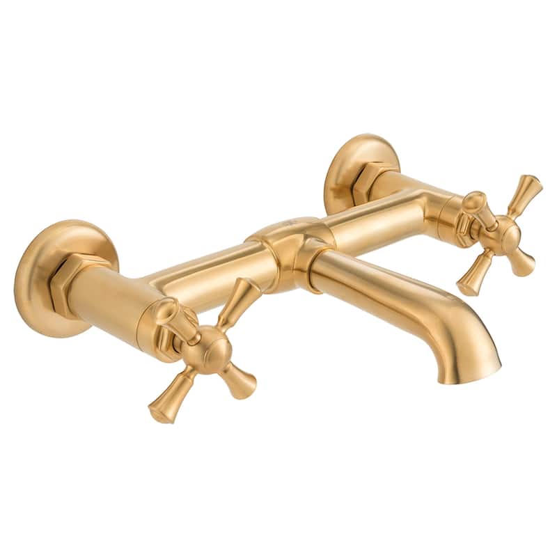 DXV Oak Hill 1.2 GPM Wall Mounted Bridge Bathroom Faucet