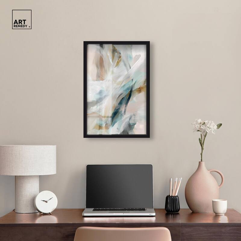 Whispering Colors I Shadowbox by Art Remedy