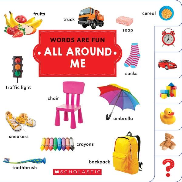 (3 Ea) Words Are Fun All Around Me - Overstock - 28073808
