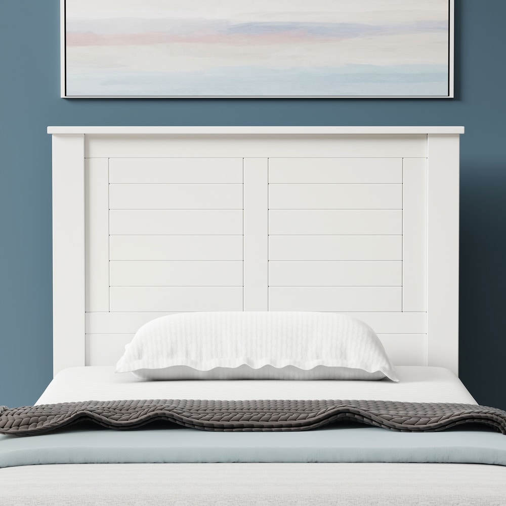 White wood headboard king deals
