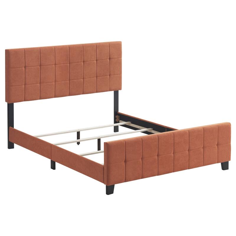 Fairfield Contemporary Fabric Upholstered Panel Bed