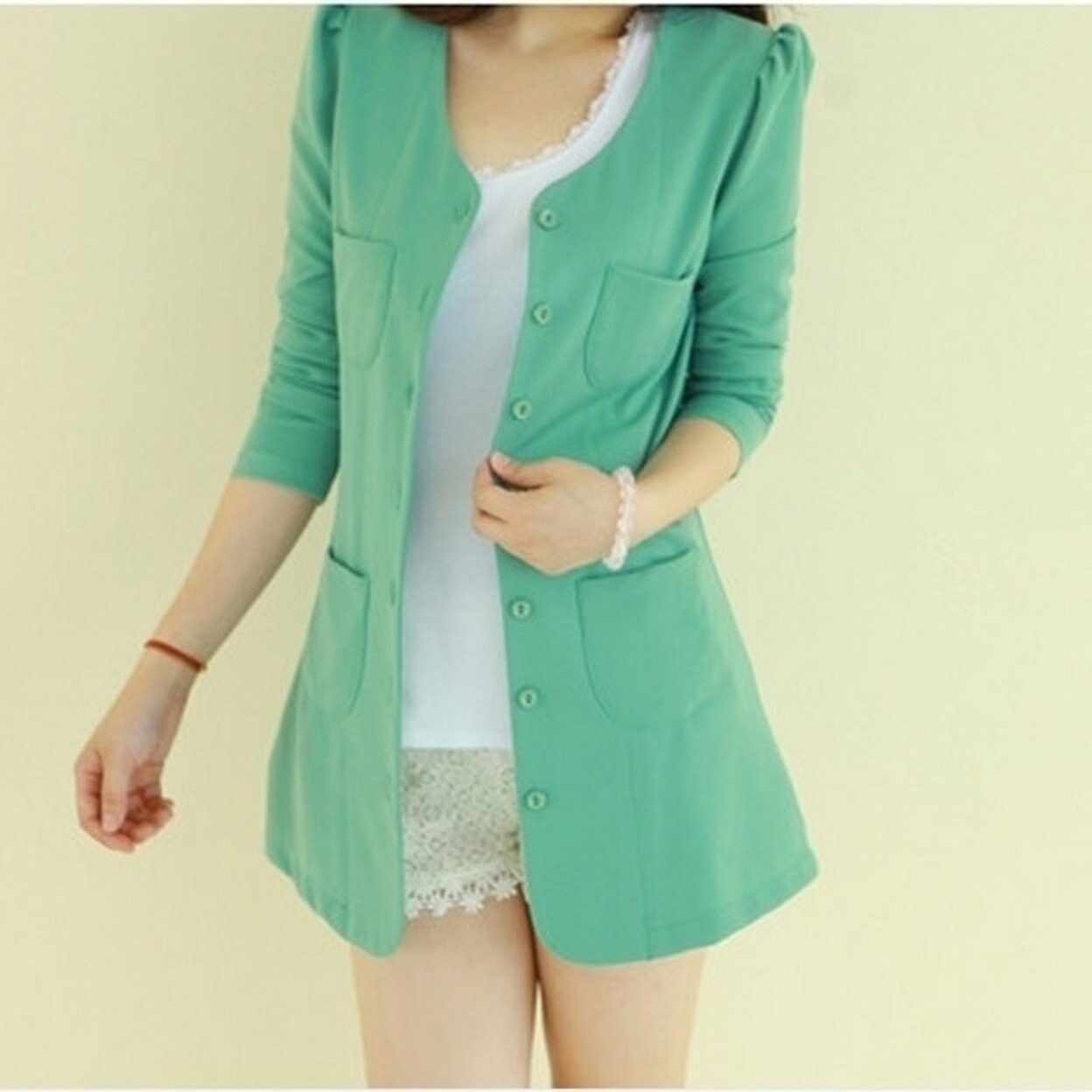 Shop Slim Fit Women Jacket Fashion Casual Coats All Match Ladies