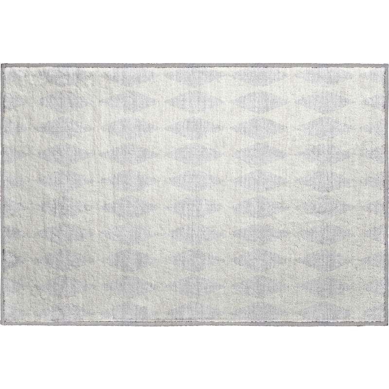Premium Washable Super Soft Modern Diamond Mayfield Rug