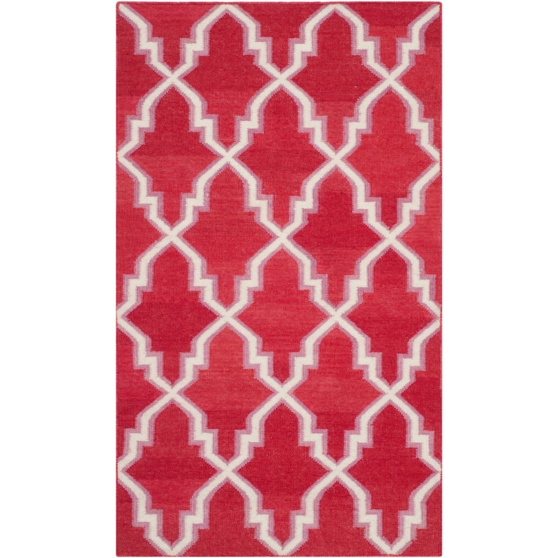 SAFAVIEH Handmade Flatweave Dhurries Gwendolene Modern Moroccan Wool Rug