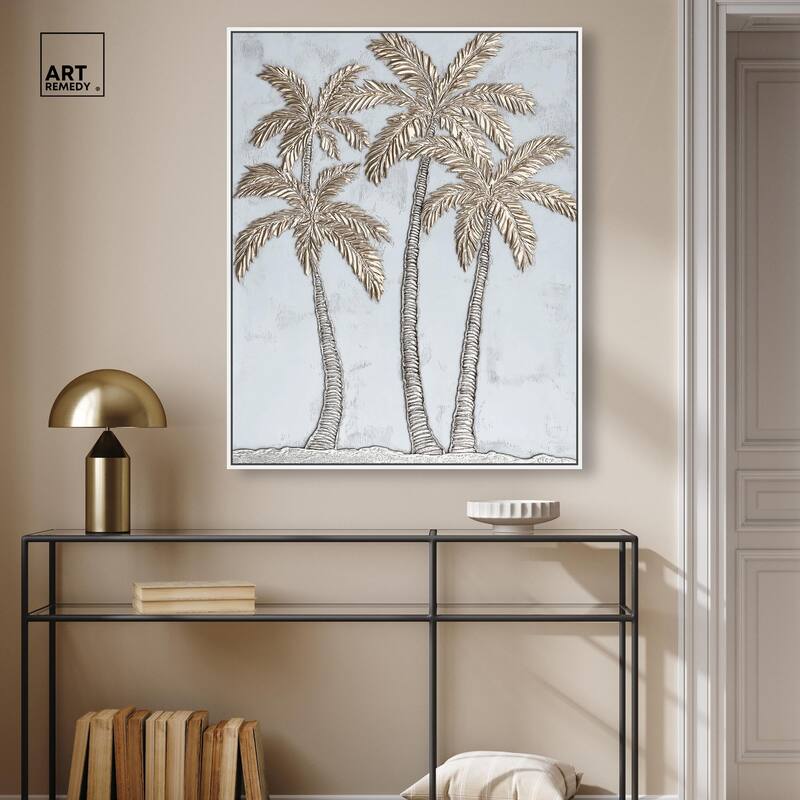 Palm Pantheon Canvas by Art Remedy