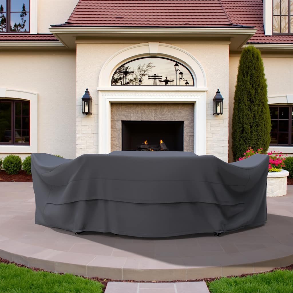 Lacoo Rectangular Outdoor Dining Set Cover - 33.1 x 102 x 45