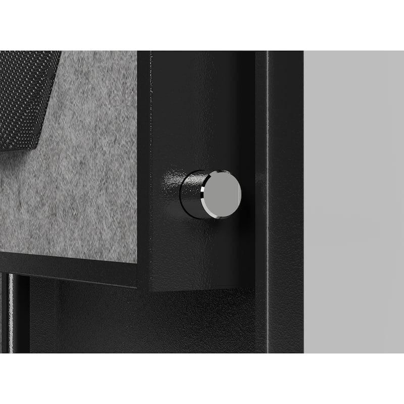 8 - Gun Capacity Rifle Safe. Holds Rifles, Pistols, Shotguns. Digital Lock for Quick Access. Removable Shelf