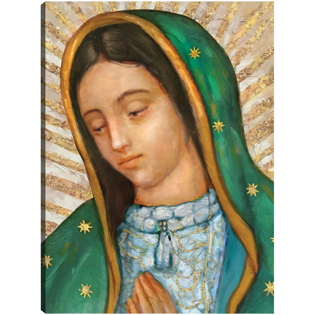 Our Lady Portrait By Studio Arts Canvas Art Print