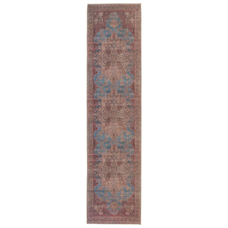 Vacherie Machine Washable Medallion Area Rug - 2' 6" x 10' - Runner