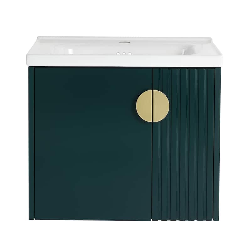 Topcraft Wall Mounted Bathroom Vanity with Sink