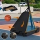 preview thumbnail 4 of 12, Portable Basketball Hoop with Adjustable Height 8-10ft for All Ages - 43.3"x29.6"