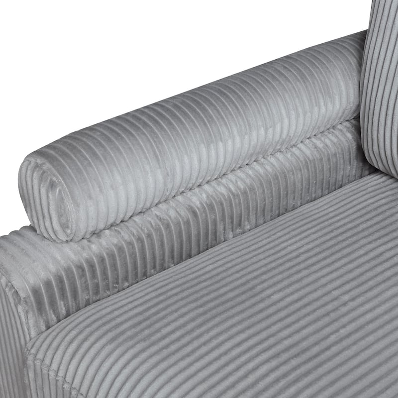 Jonas 4-Piece Modular Sectional Sofa with Ottoman