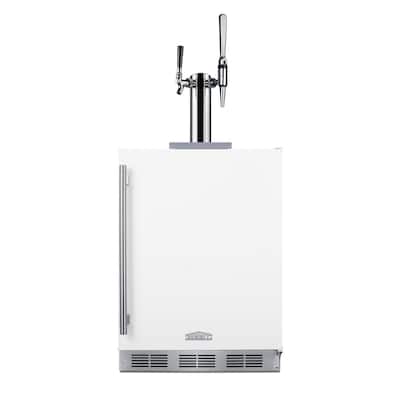 Summit SBC58BIADACMTWIN 24" Wide 5.5 Cu. Ft. Built-In Coffee Double