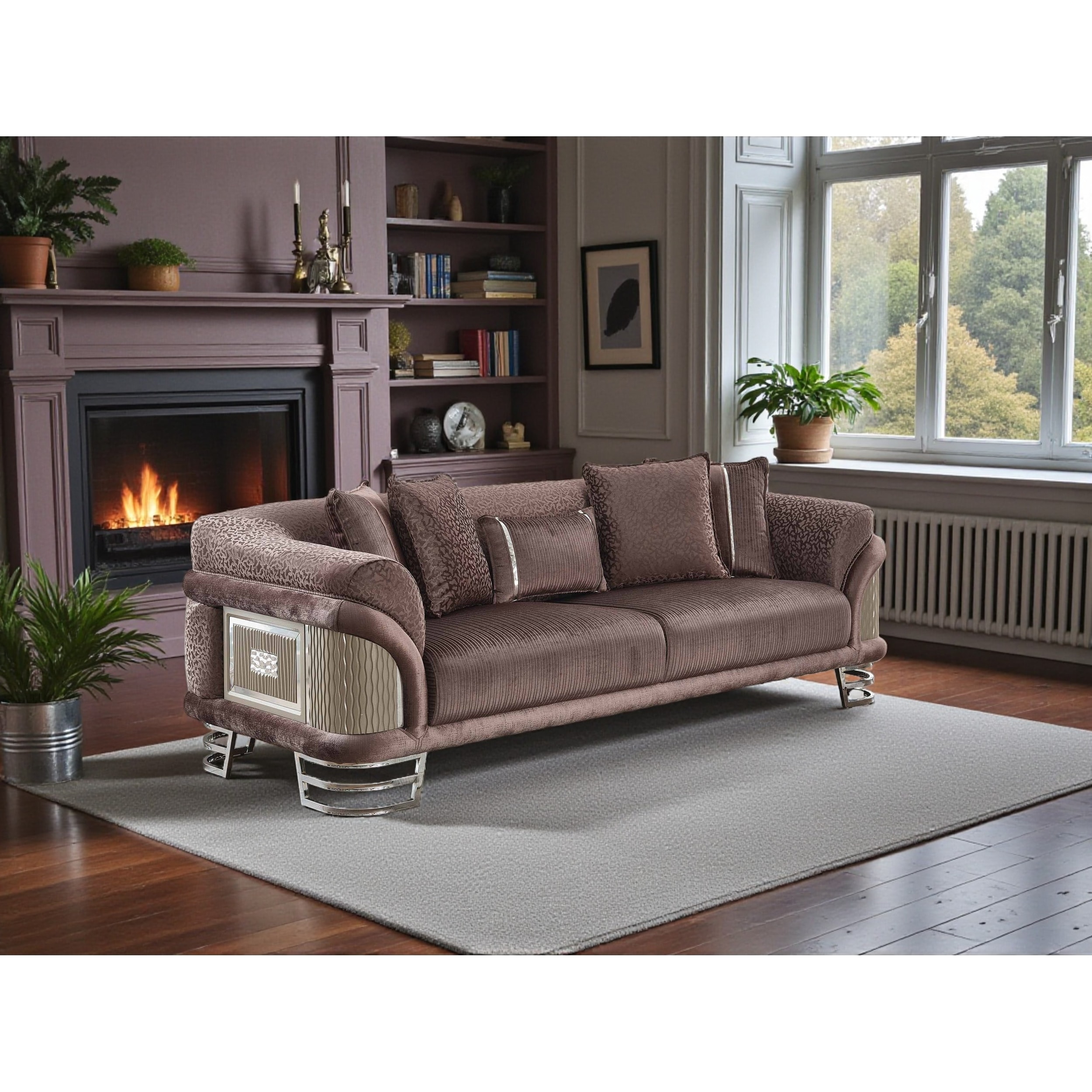 Still 2 Pieces Living Room Sets 1 Sofa 1 Chair - Overstock - 43778661