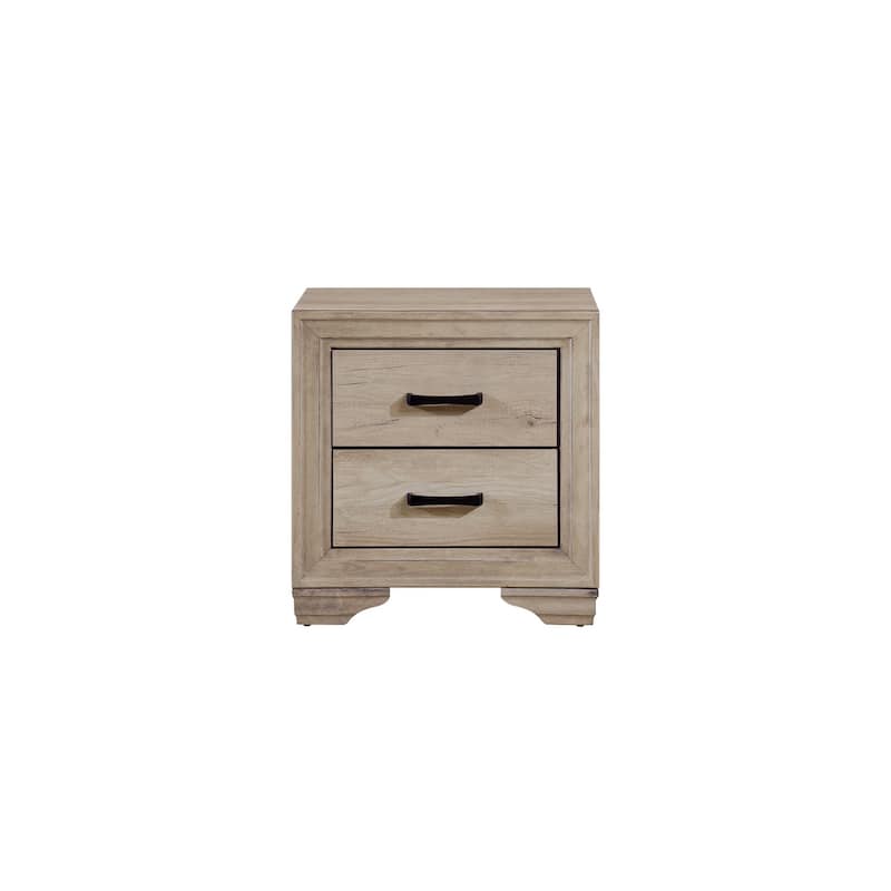 Ben 3 Piece Rust Melamine Laminate Modern Panel Bedroom Set