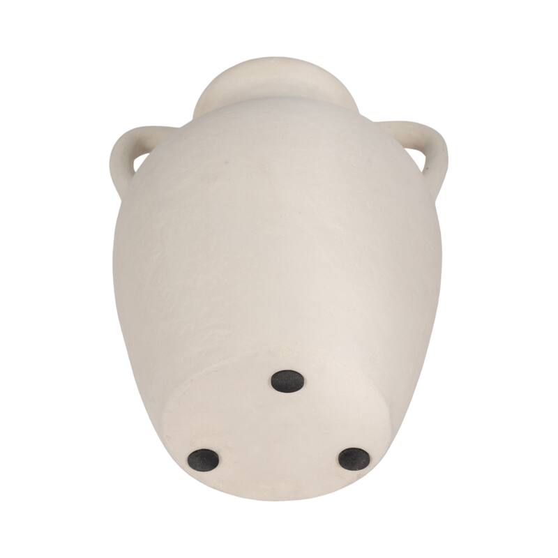 Sagebrook Home Terracotta Vase With Handles, Amphora, Solid Color