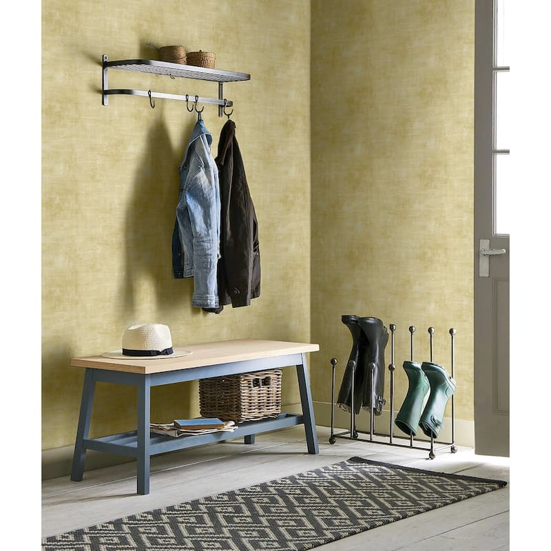 Seabrook Designs Eglantine Faux Unpasted Wallpaper