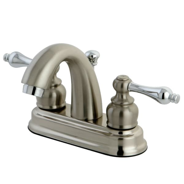 Kingston Brass KB561.AL Restoration 1.2 GPM Centerset Bathroom Faucet with Pop-Up Drain Assembly