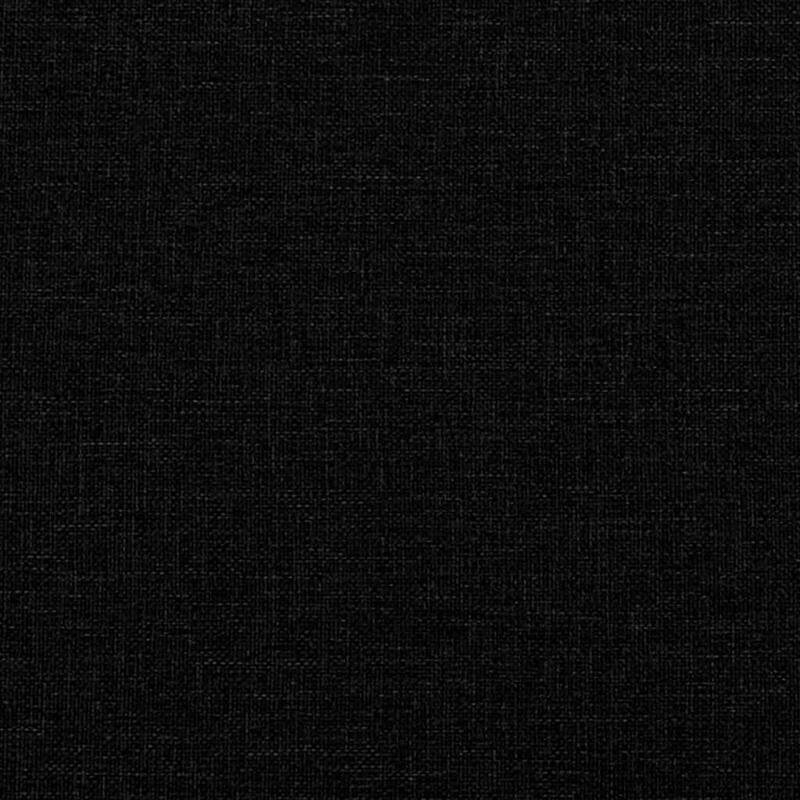 vidaXL Sofa Chair With Footstool Black - 30.7 x 30.7 x 31.5 in