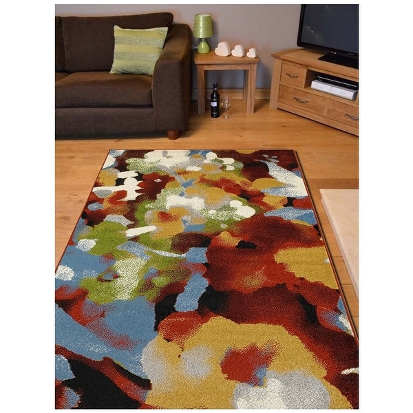 LR Home Matrix Abstract Impressionist Rug. Opens flyout.