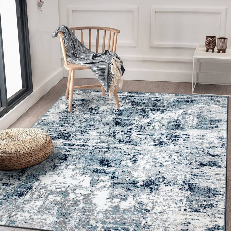 World Rug Gallery Modern Abstract Shades Area Rug