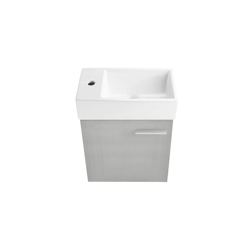 Swiss Madison Colmer 18" Single, One Cabinet, Bathroom Vanity