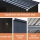preview thumbnail 6 of 44, VEIKOUS Outdoor Metal Storage Shed with Lockable Door and Air Vents for Garden