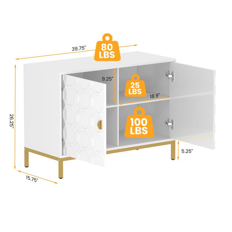 2 Door Accent Cabinet
