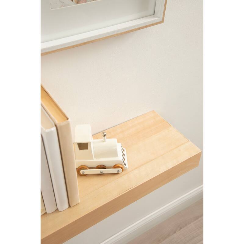 Kate and Laurel Havlock Wood Shelf Set