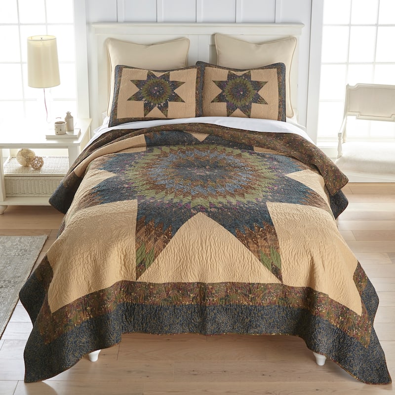 Donna Sharp Forest Star Cotton Quilt Collection - Twin