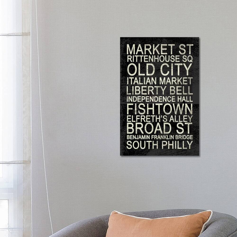 iCanvas "Philly" by Erin Clark Canvas Print
