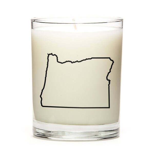 Custom Gift - Map Outline of Oregon U.S State, Pine Balsam