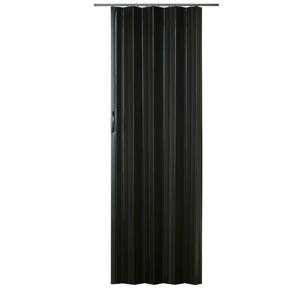 Spectrum Sienna Black PVC 36-inch Folding Door