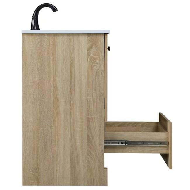 Elegant Lighting VF2842 Soma 42" Free Standing Single Basin Vanity Set