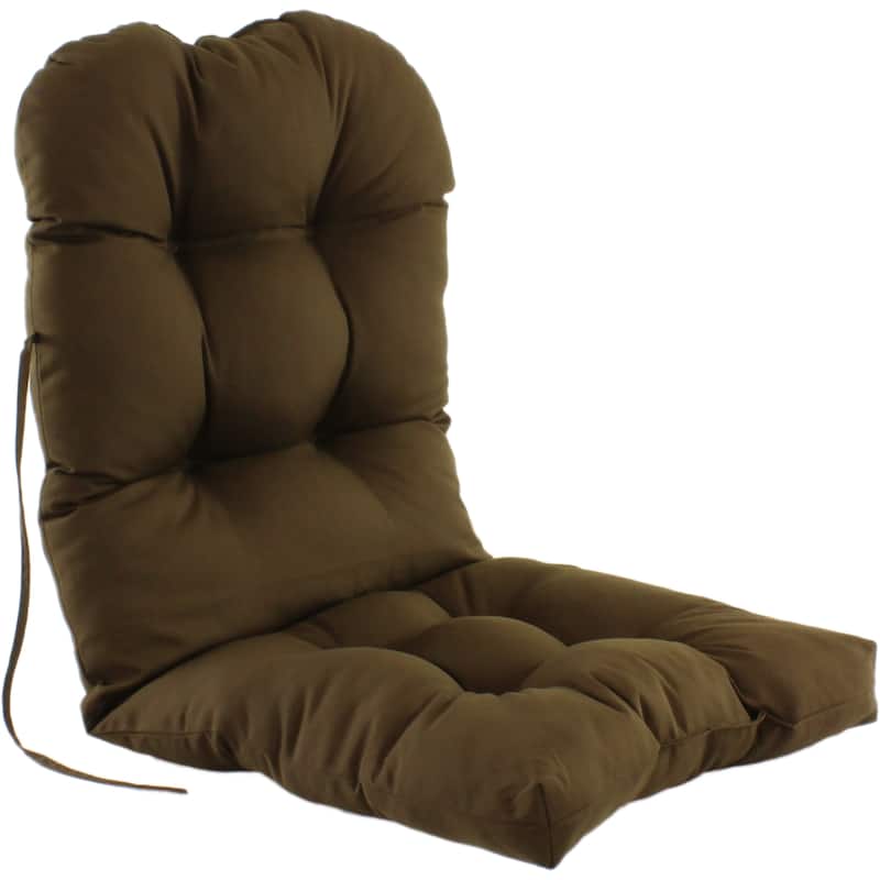 Outdoor Adirondack-style Patio Chair Cushion - Brown