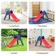 preview thumbnail 9 of 7, 2 Step Children Folding Plastic Slide - 43" x 21" x 28"