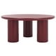 preview thumbnail 8 of 10, SAFAVIEH Home Mork 3-Leg Round Top Coffee Table - 40" W x 40" D x 18" H