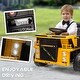 preview thumbnail 7 of 7, Qaba Kids Ride on Dump Truck, 12V Ride on Electric Car UTV with Electric Dump Bed, Shovel, Music Player & Headlights