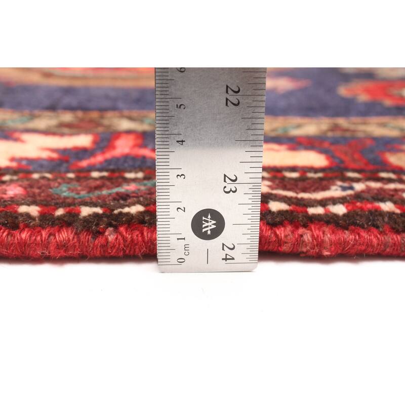 ECARPETGALLERY Hand-knotted Konya Anatolian Navy Wool Rug - 3'6 x 7'11