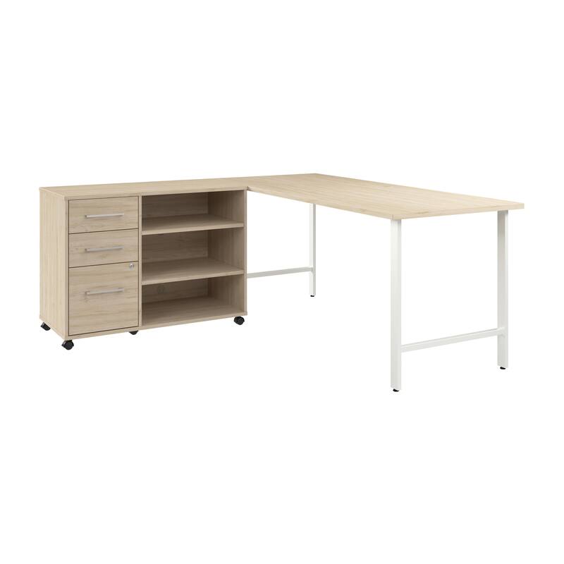 Bush Business Furniture Hustle 72W x 30D Computer Desk with Storage