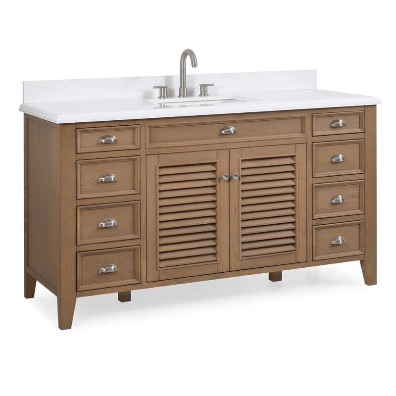 30 Inch Contemporary Style Wood Finish Bathroom Vanity