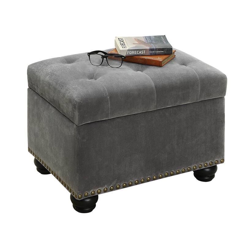 Convenience Concepts Designs4Comfort 5th Avenue Storage Ottoman