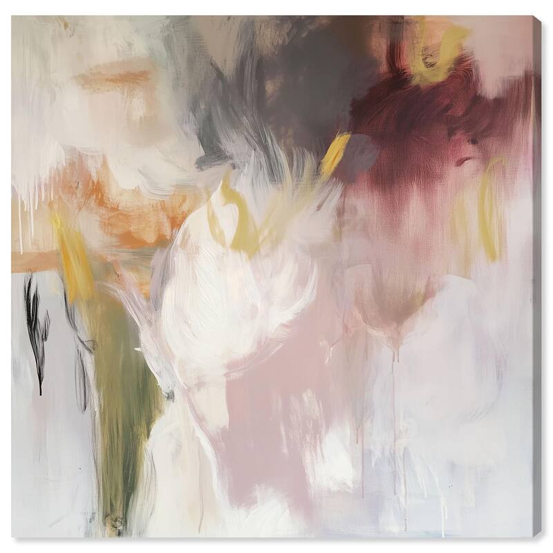 Painterly Energy Canvas by Art Remedy, Gallery Wrapped - 12" x 12"