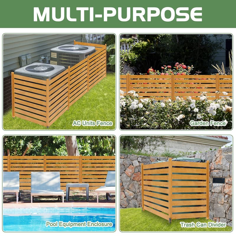 Outdoor Fence Panels Air Conditioner Fence Privacy Fence Screen