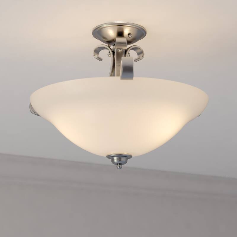 Vaxcel Lighting C0310 3 Light 17" Wide Flush Mount Bowl Ceiling